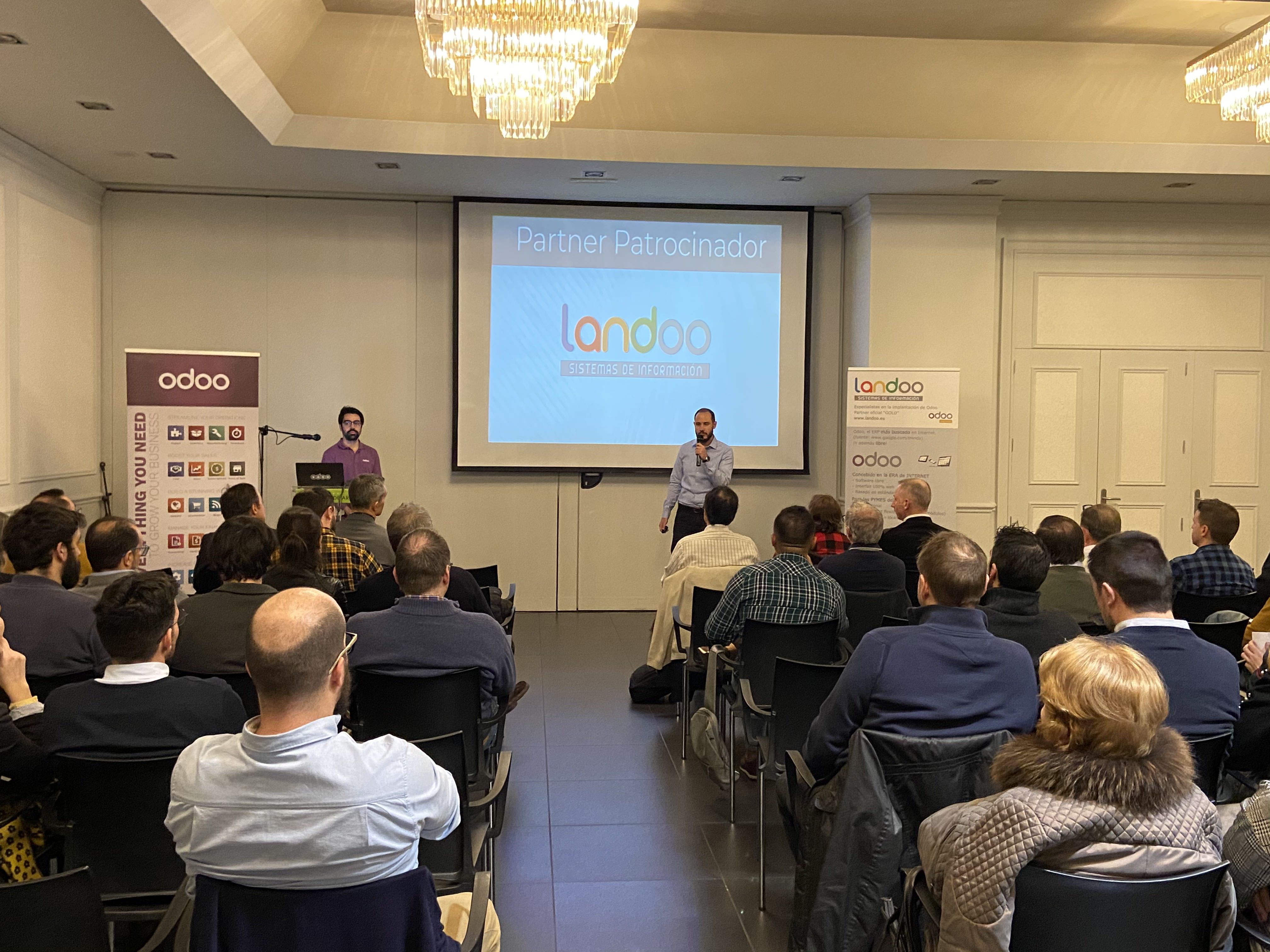 Odoo • A picture with a caption